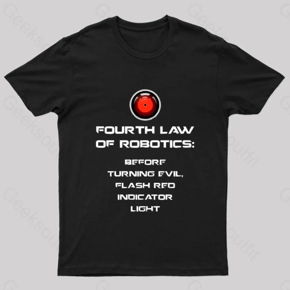 Before Turning Evil Flash Red Indicator Light Geek T-Shirt