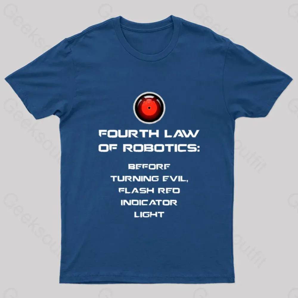 Before Turning Evil Flash Red Indicator Light Geek T-Shirt