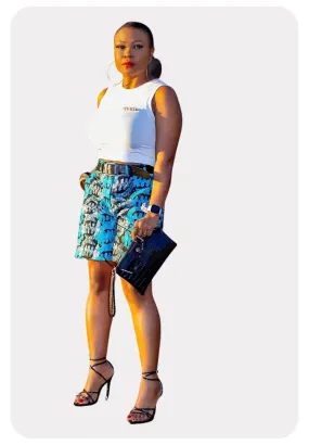 Bermuda shorts | African Print