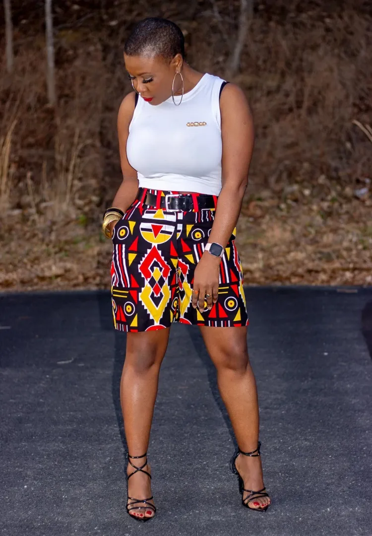 Bermuda shorts | African Print