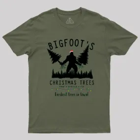 Bigfoot's Christmas Trees T-Shirt