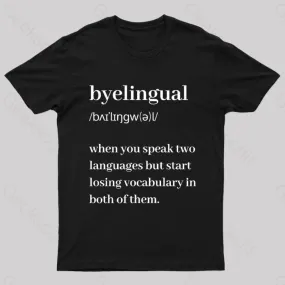 Bilingual Definition Geek T-Shirt