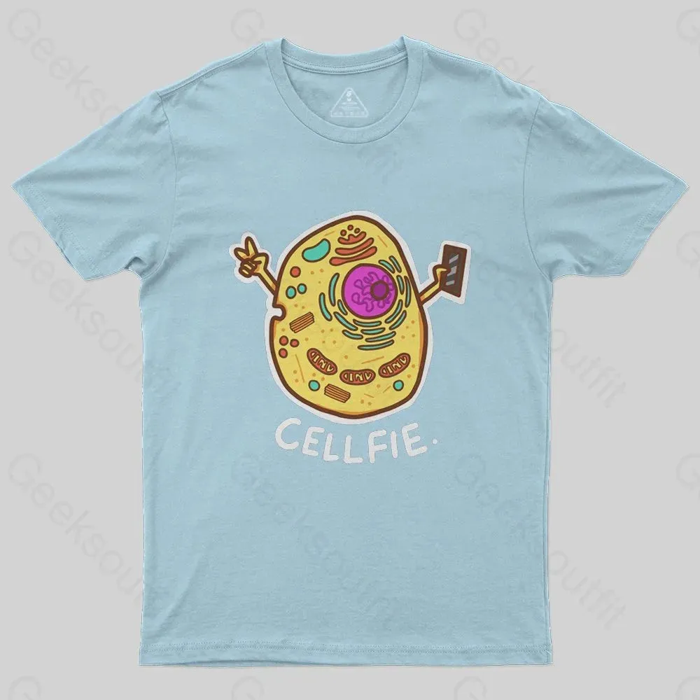 Biology pun Cell-Fie T-Shirt