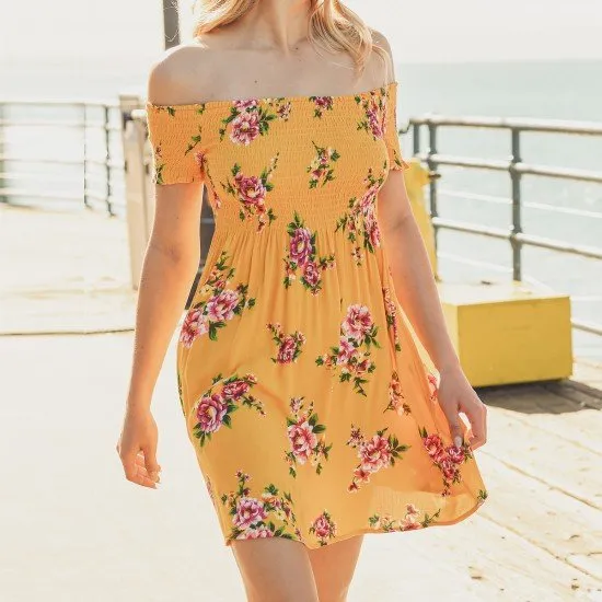 Blooming Season Floral Print Dress