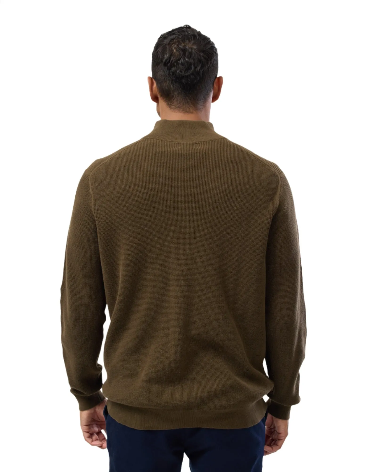 Brooksfield Half Zip Cardigan