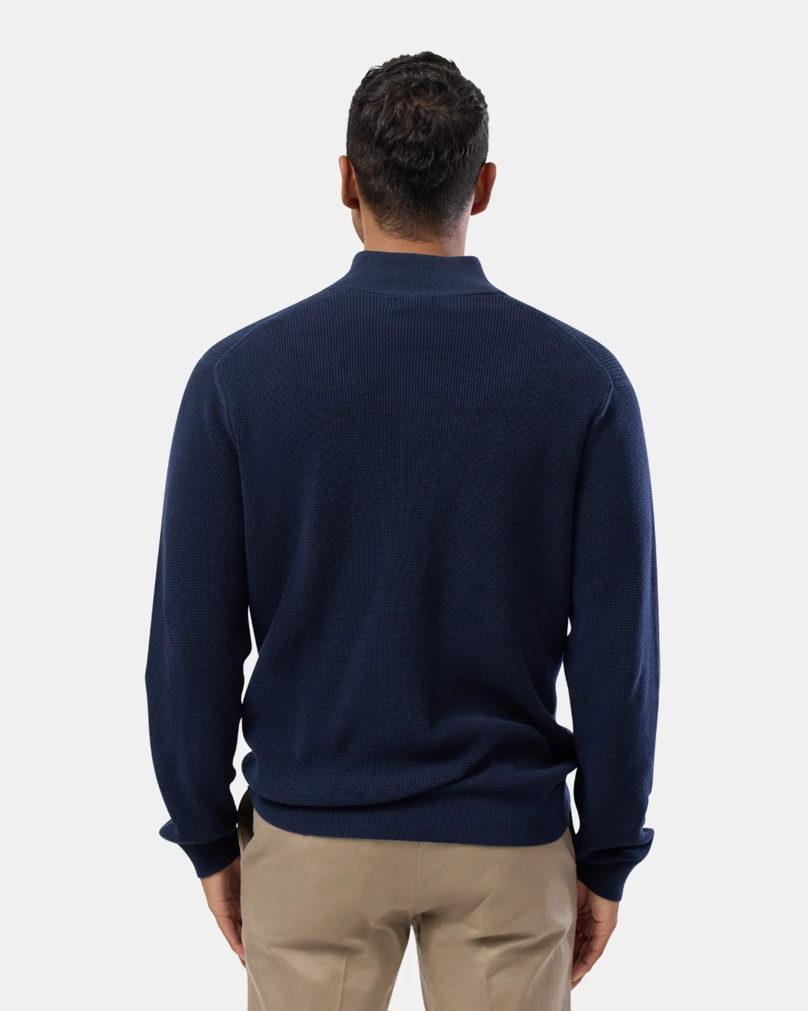 Brooksfield Half Zip Cardigan