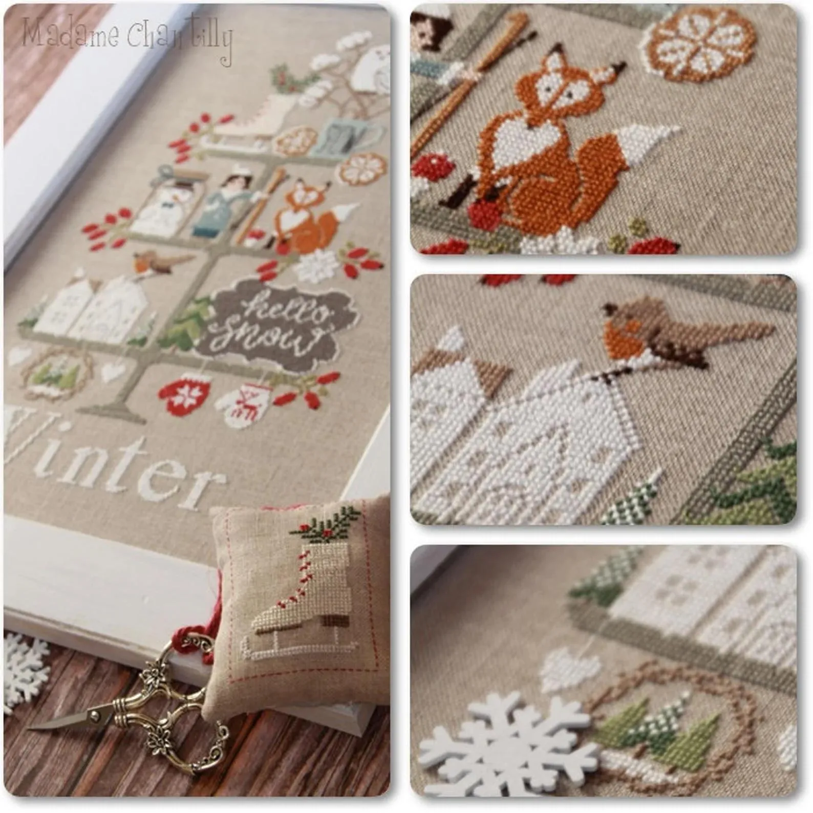 Celebrate Winter Cross Stitch Pattern