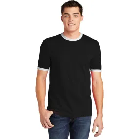 CLOSEOUT - American Apparel Fine Jersey Ringer T-Shirt