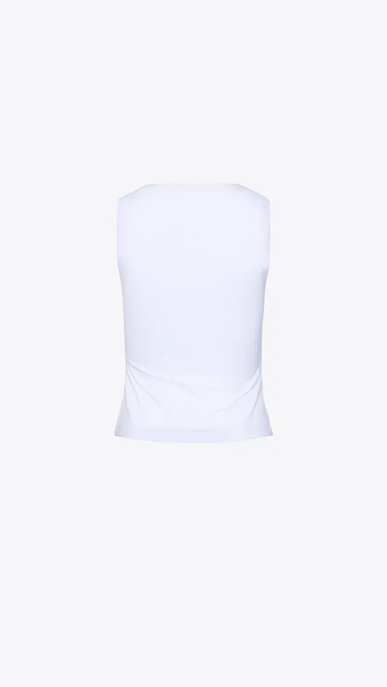 Crew Sleeveless Top - Sugar