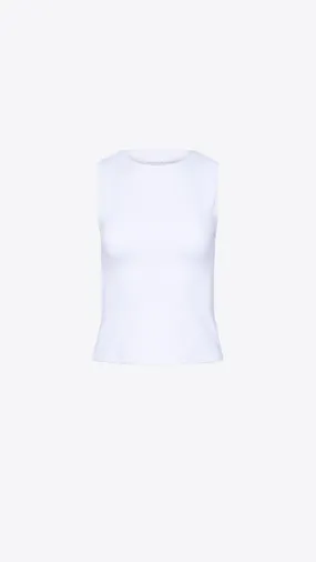 Crew Sleeveless Top - Sugar