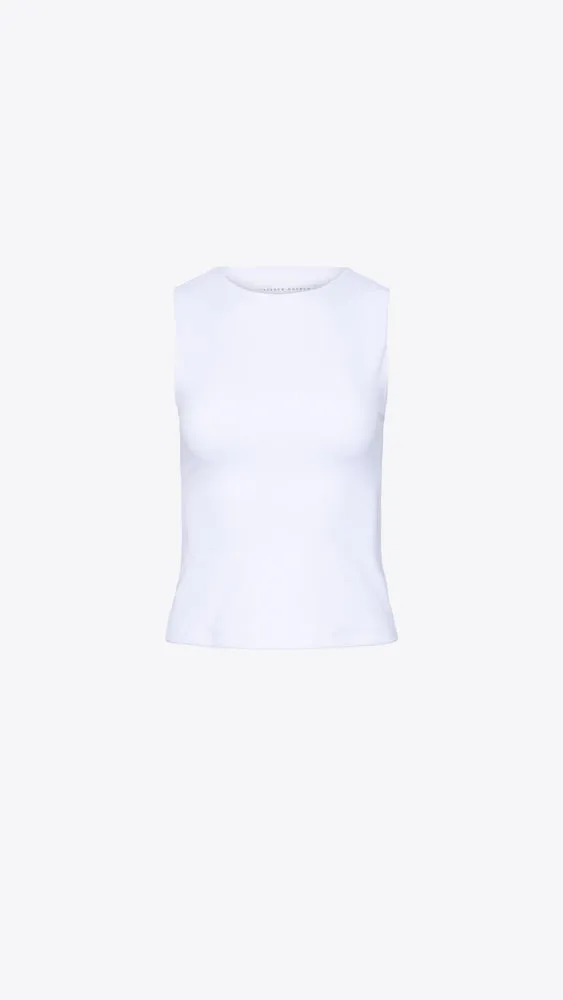 Crew Sleeveless Top - Sugar