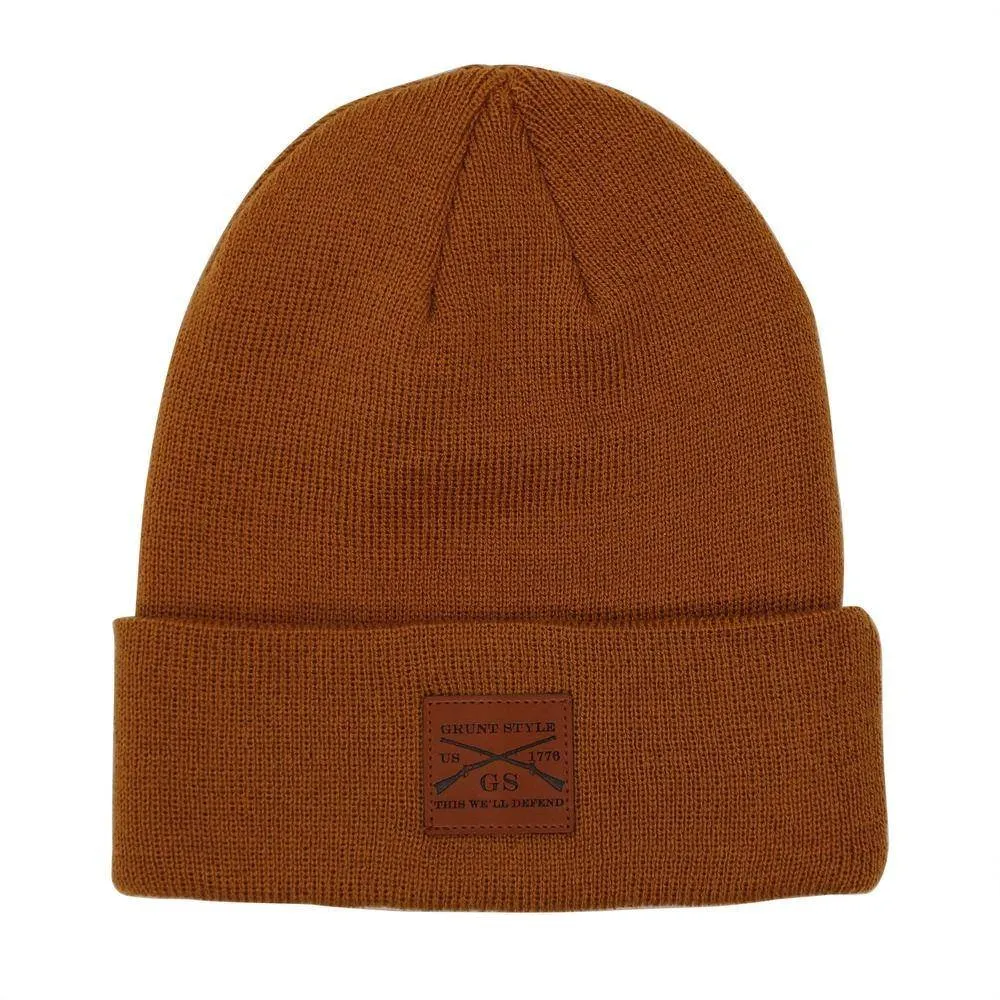 Cuffed Beanie - Coyote