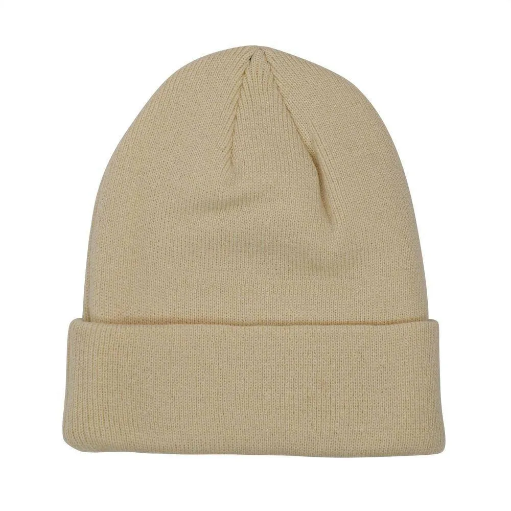 Cuffed Beanie - Natural