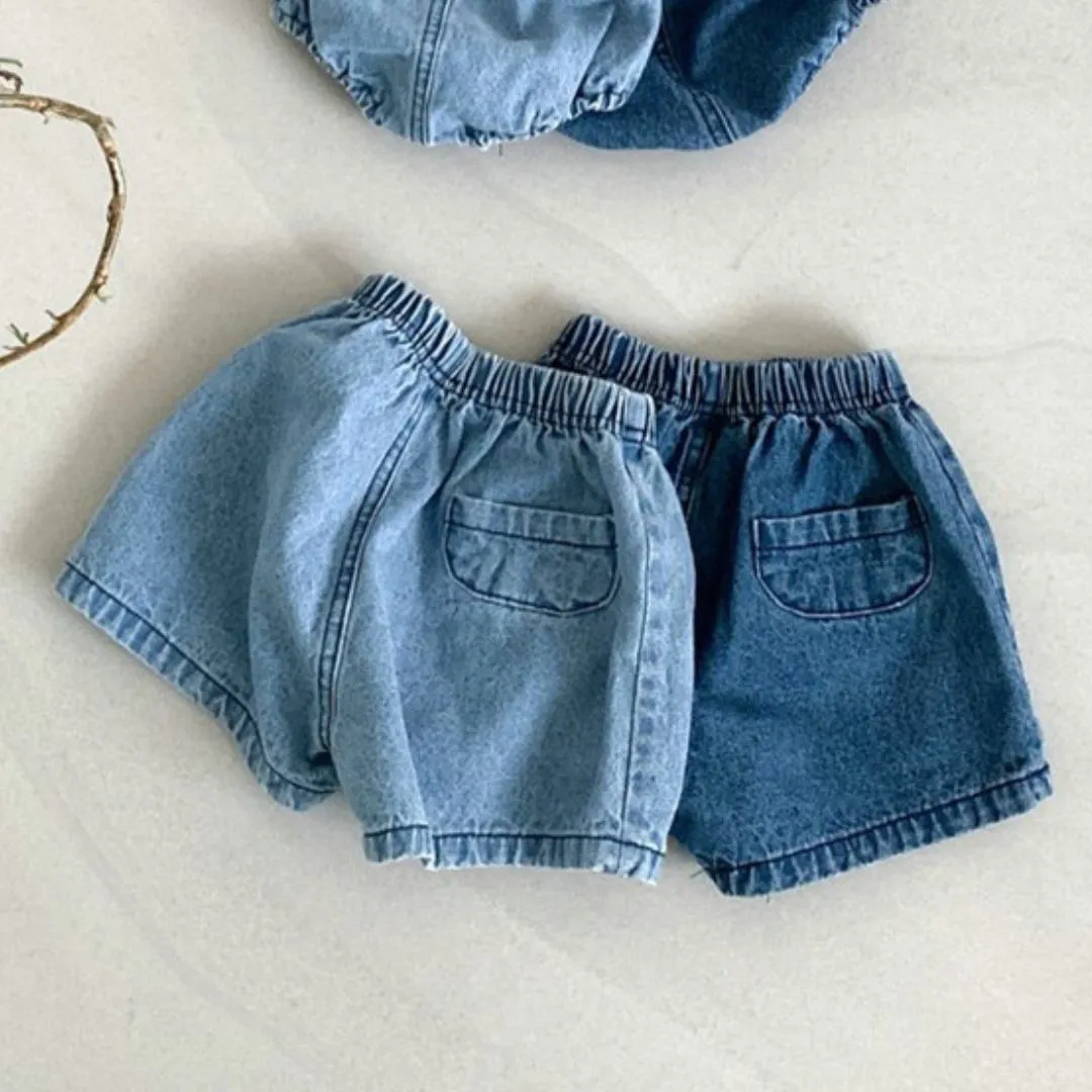 Denim Pants Shorts