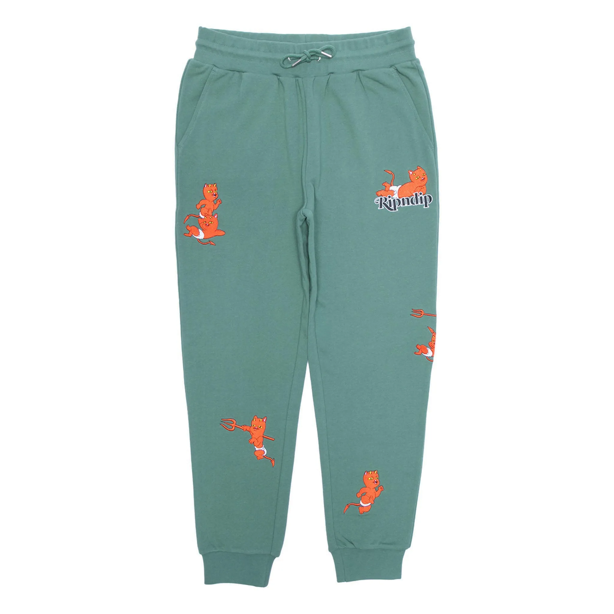 Devil Babies Sweatpants (Dark Sage)