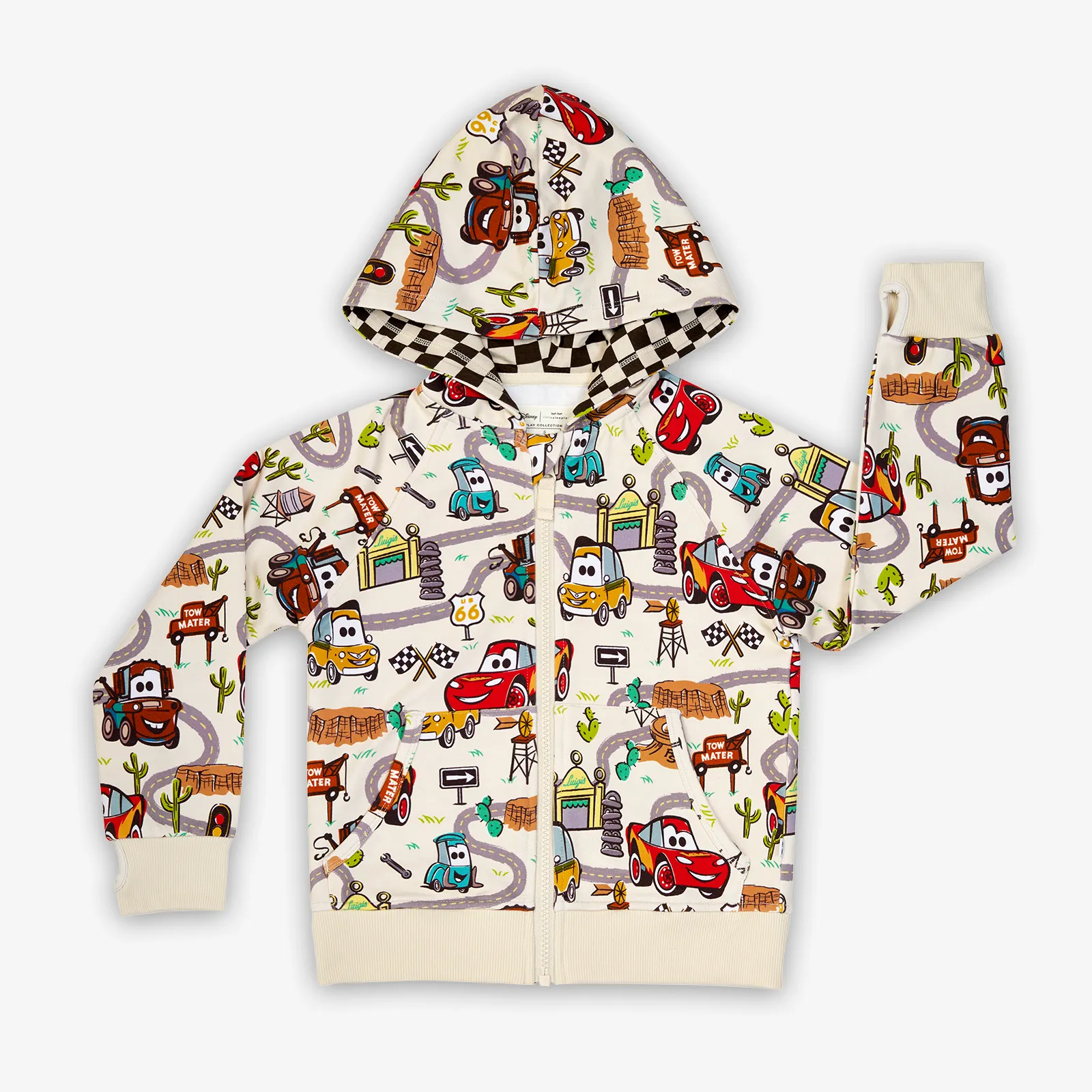 Disney Pixar Radiator Springs Zip Hoodie