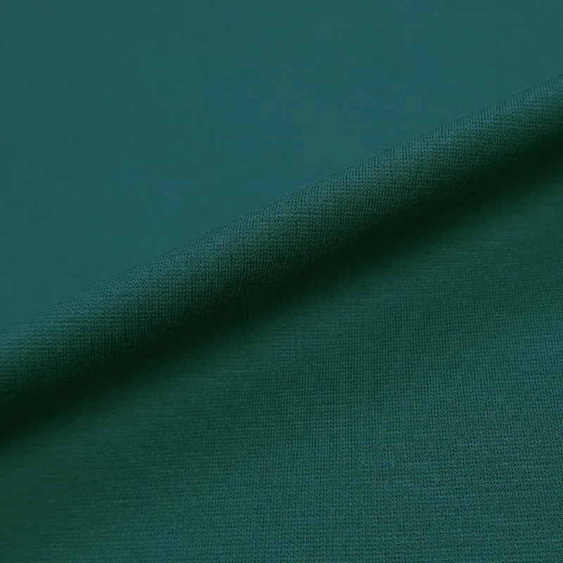 Dressmaking Viscose Elastane - Ponte Roma - Dark Green