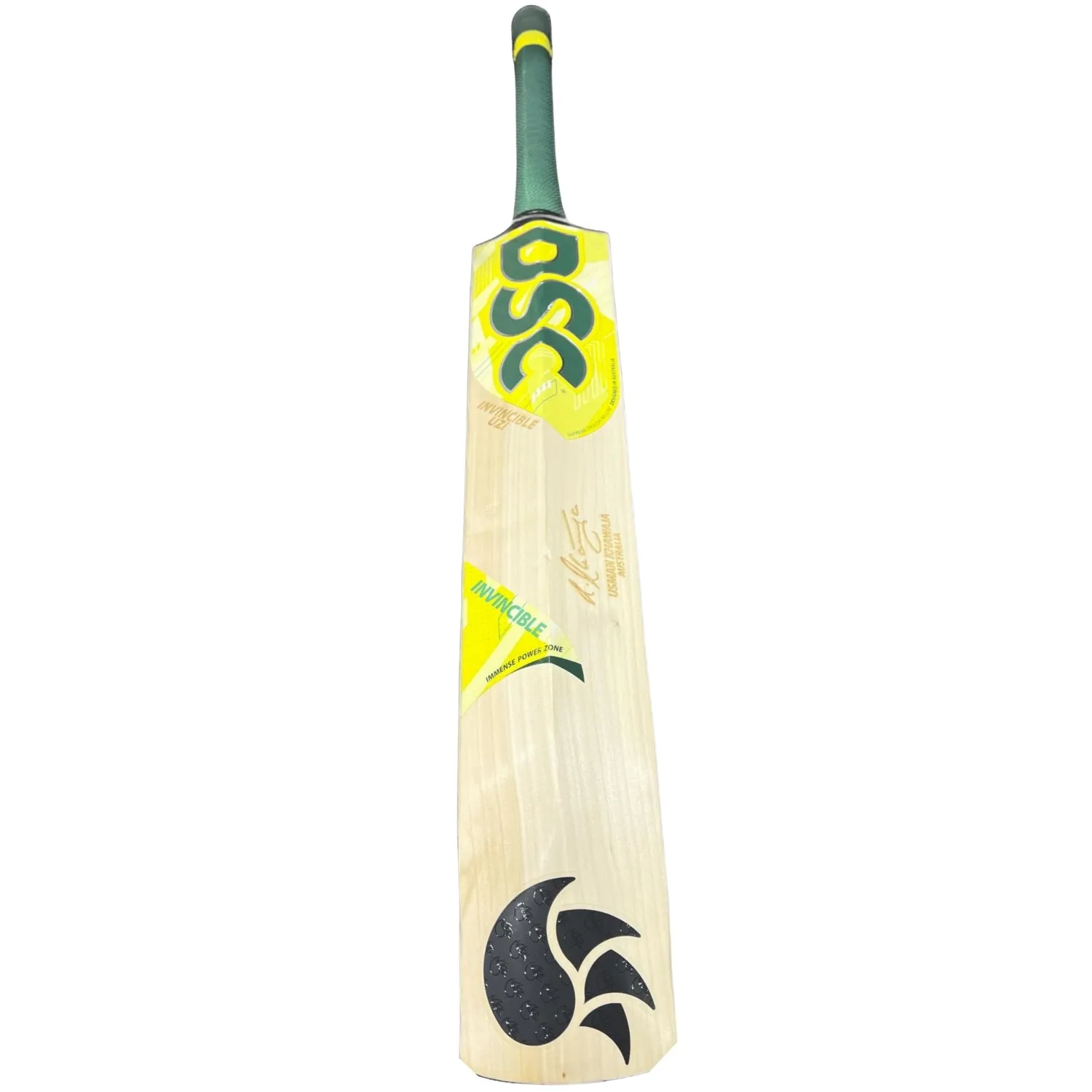 DSC Cricket Bat Usman Khawaja Invincible Player Edition Premium English Willow