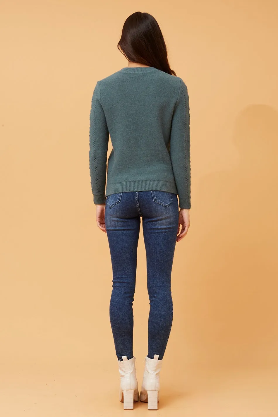 ELERI CABLE KNIT JUMPER