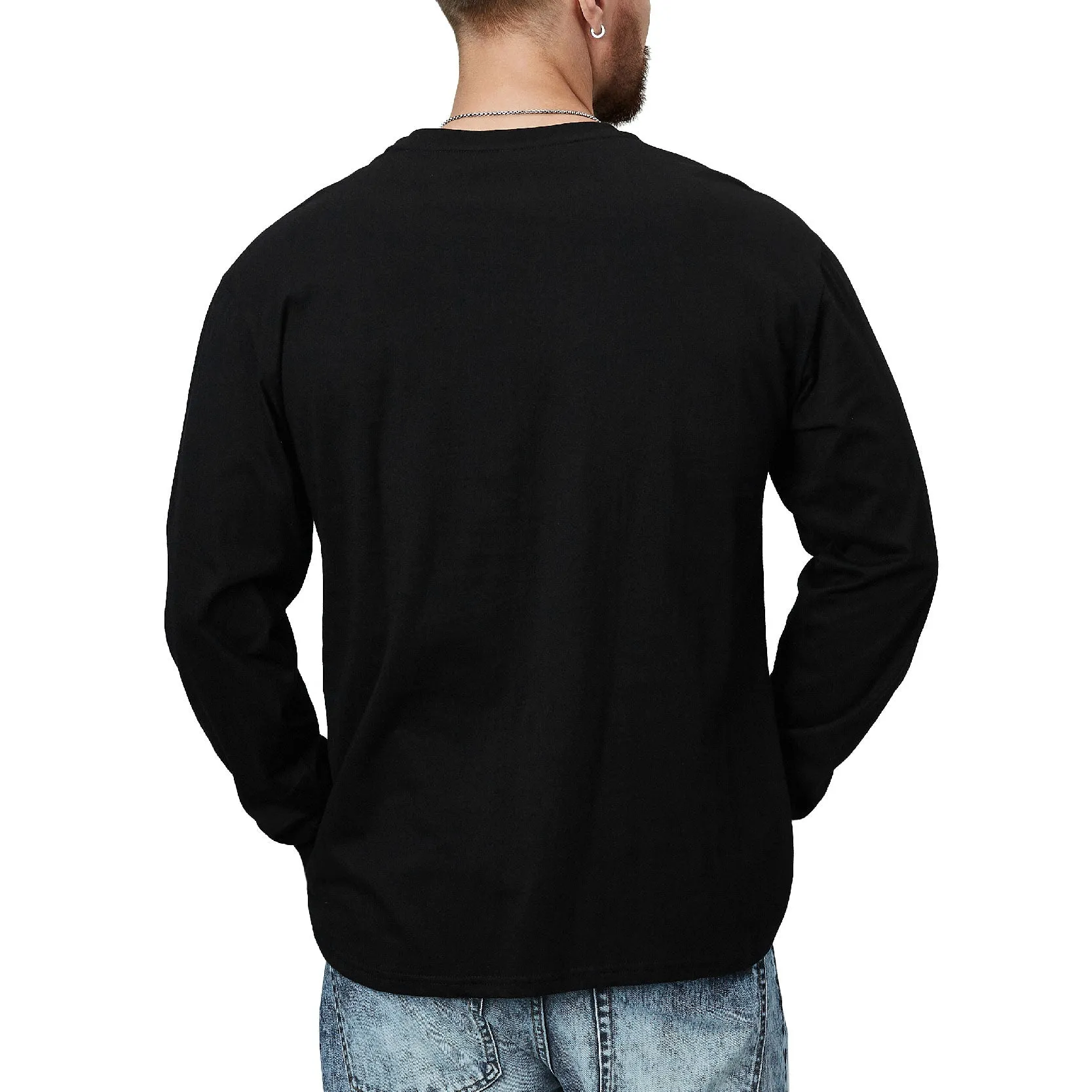 ESSENTIALS POCKET GRAPHIC LONG SLEEVE T-SHIRT