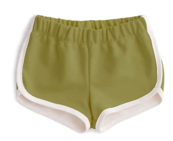 French Terry Shorts - Olive Green