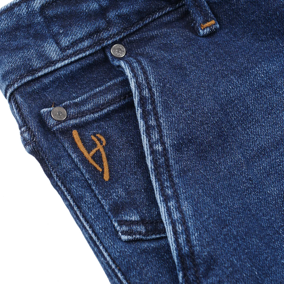 Handpicked 'Parma' Tapered-Fit Denim Jeans