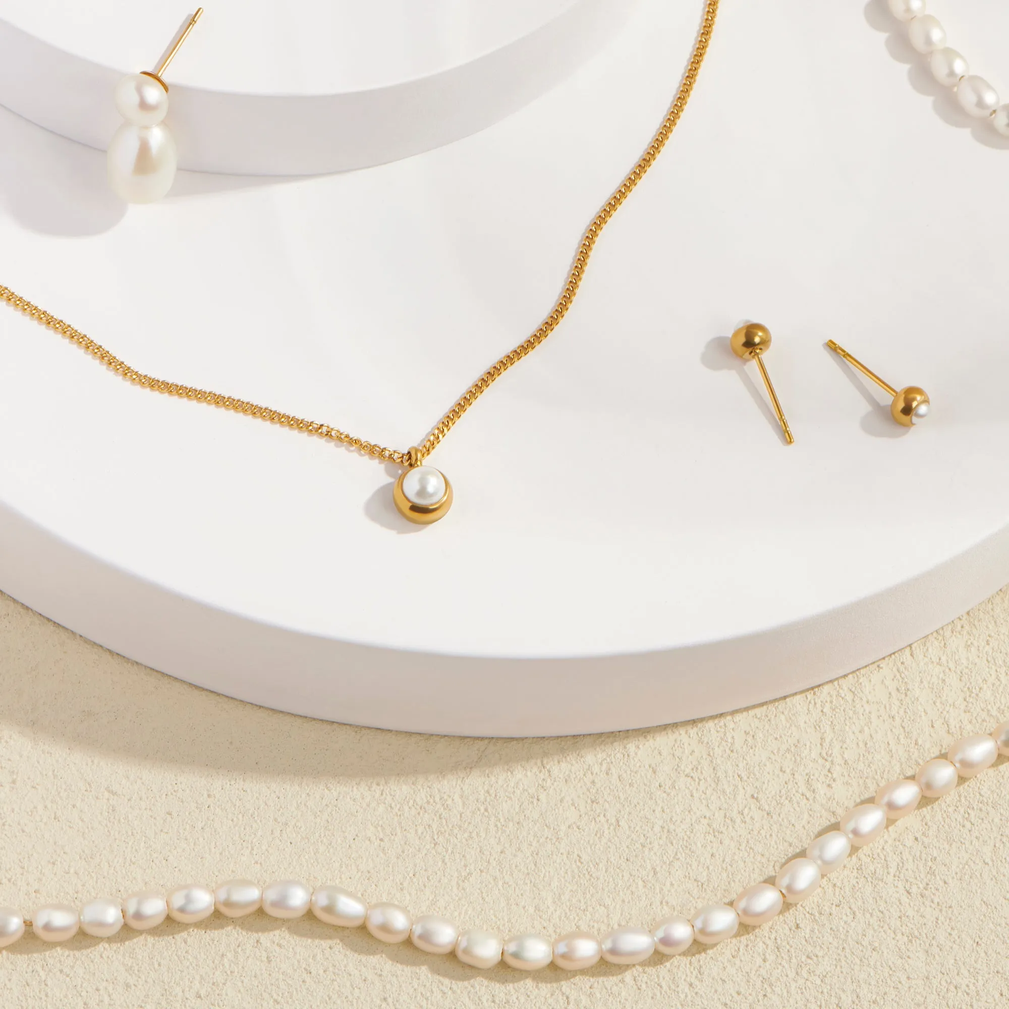 Iberia Pearl Necklace