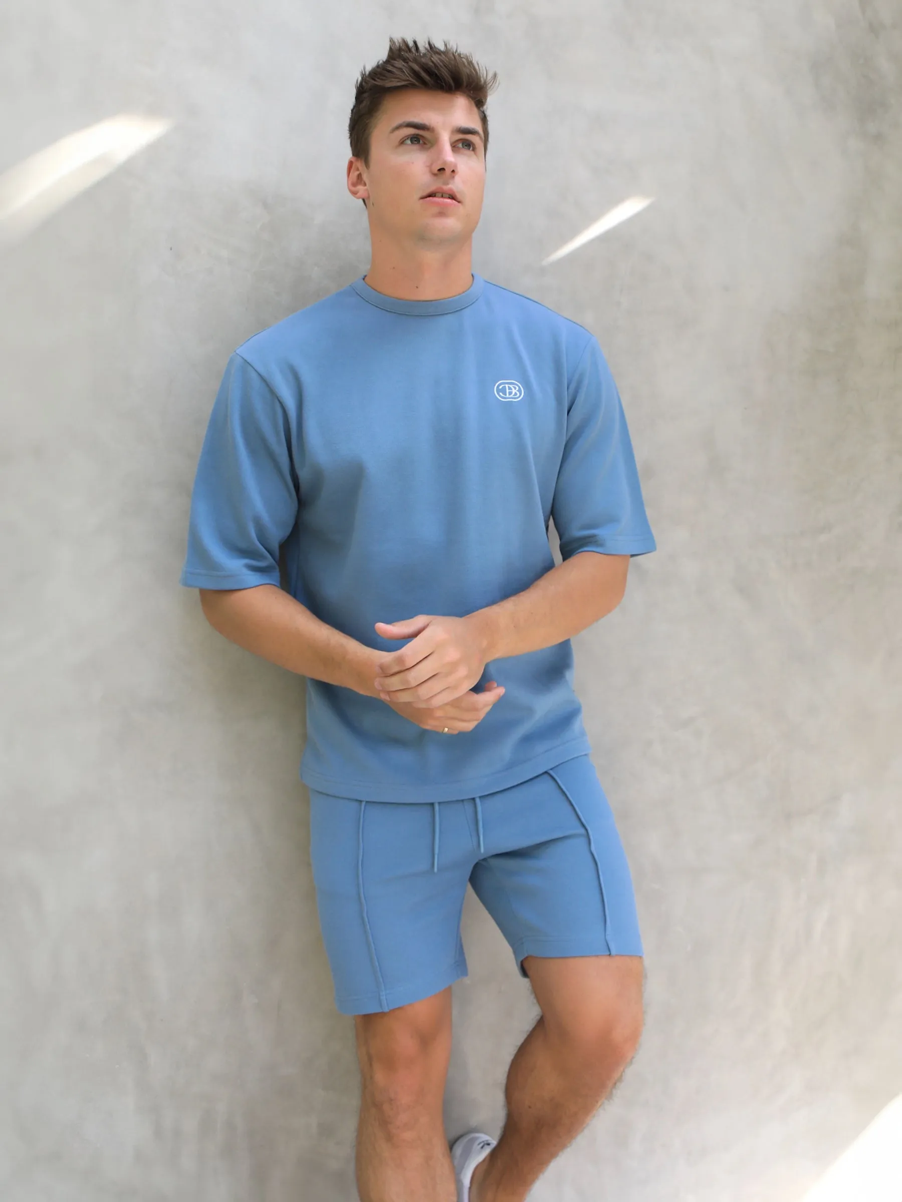 Icon Oversized T-Shirt - Light Blue