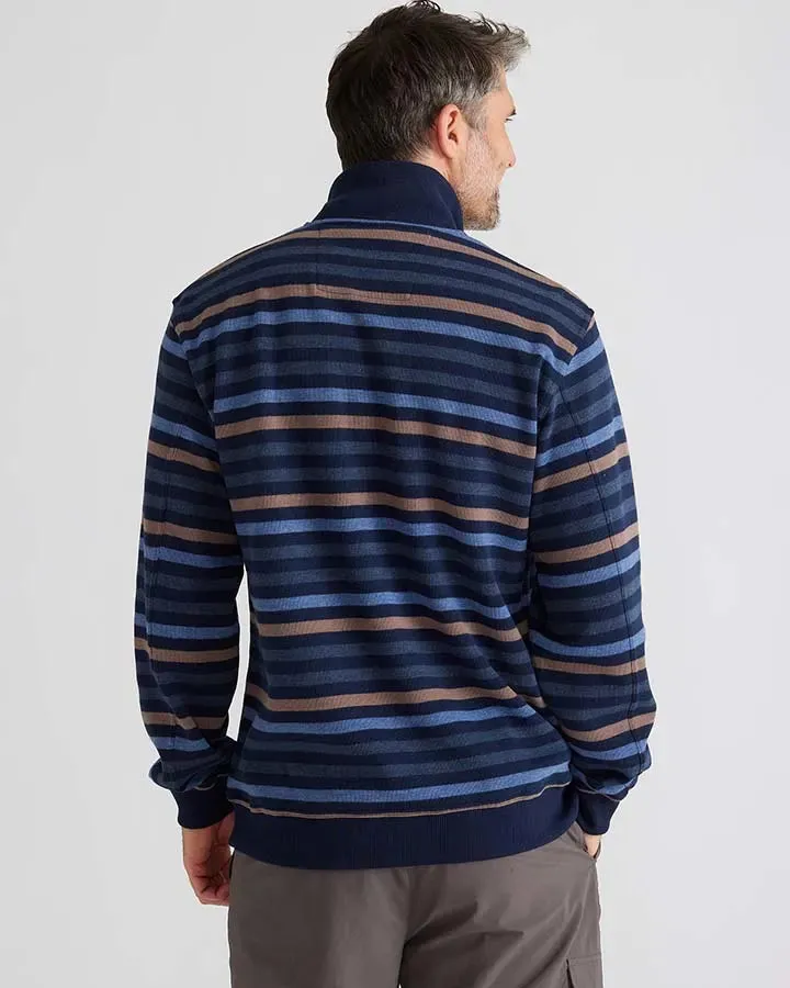 Jetti French Rib Half Zip