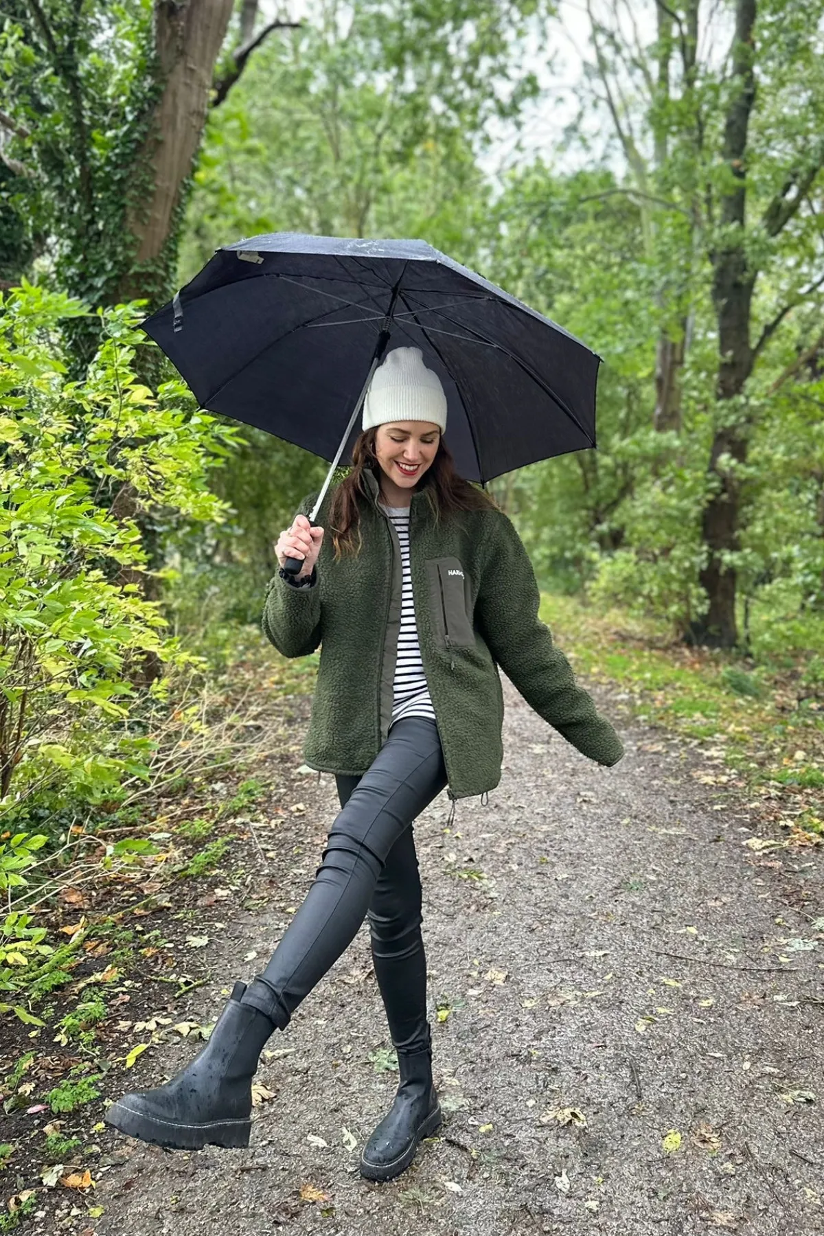 Limited Edition Forest Green Sherpa Fleece Jacket