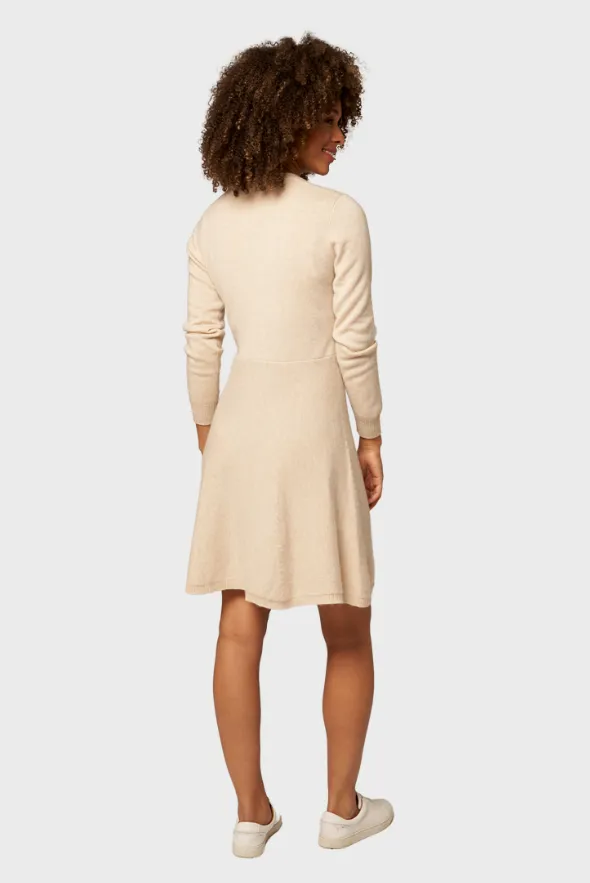 Majestic Cashmere Bow Dress