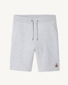 Melange grey Medellin organic cotton shorts