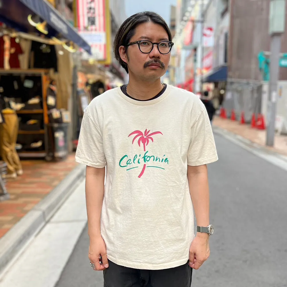 Mixta- CREW NECK PRINT TEE - PALM TREE - MI24-PAL