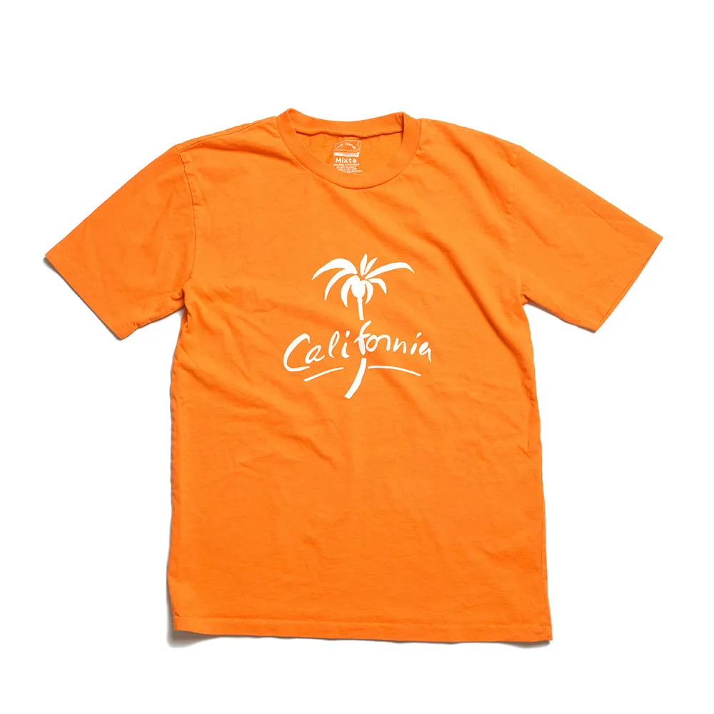 Mixta- CREW NECK PRINT TEE - PALM TREE - MI24-PAL