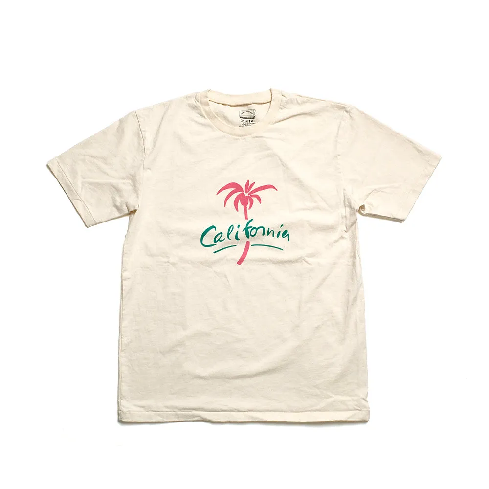 Mixta- CREW NECK PRINT TEE - PALM TREE - MI24-PAL