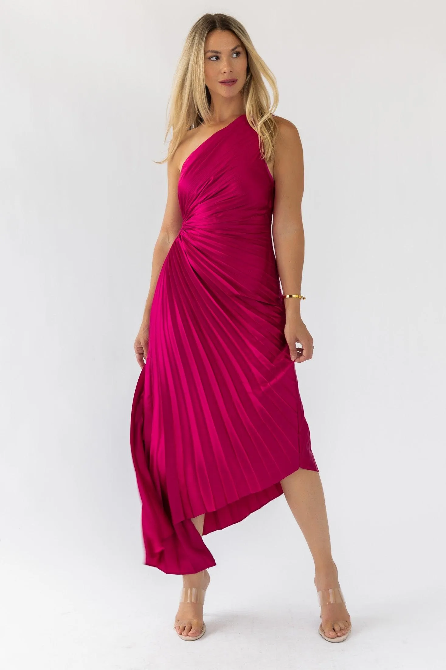 Monroe Magenta Maxi Dress