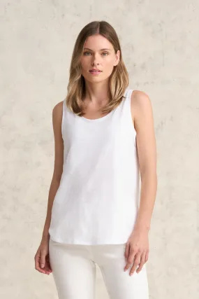 Organic Cotton Tank - White