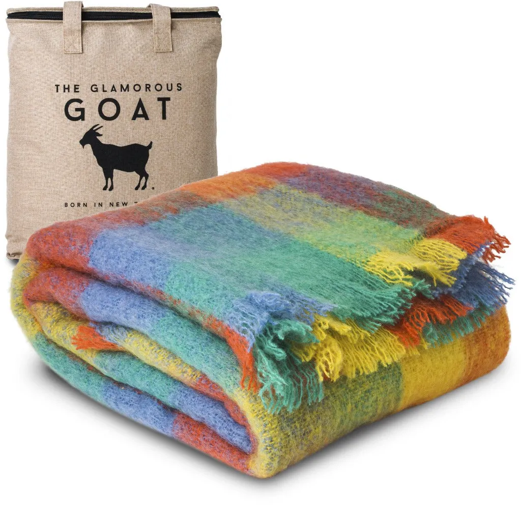 Otago Spring Mohair Throw