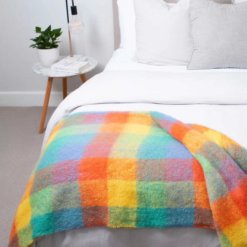 Otago Spring Mohair Throw