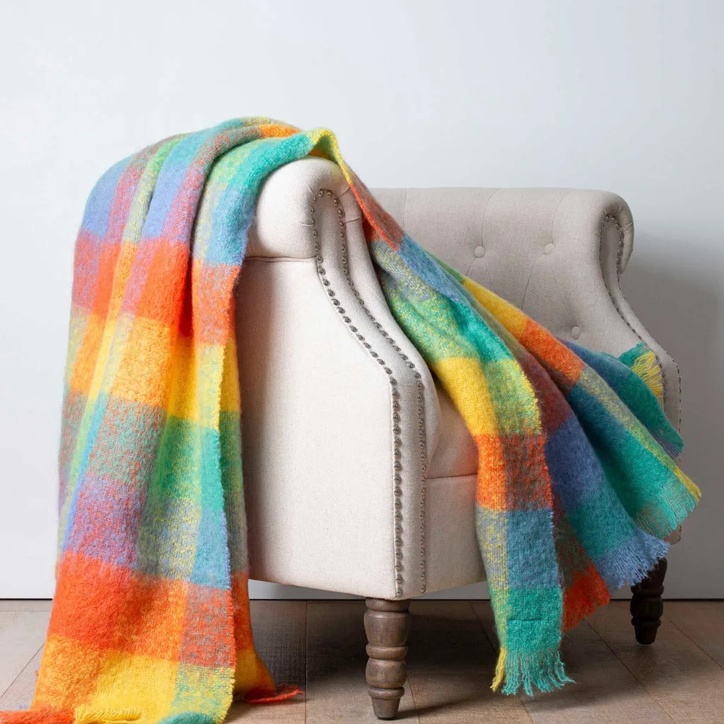 Otago Spring Mohair Throw