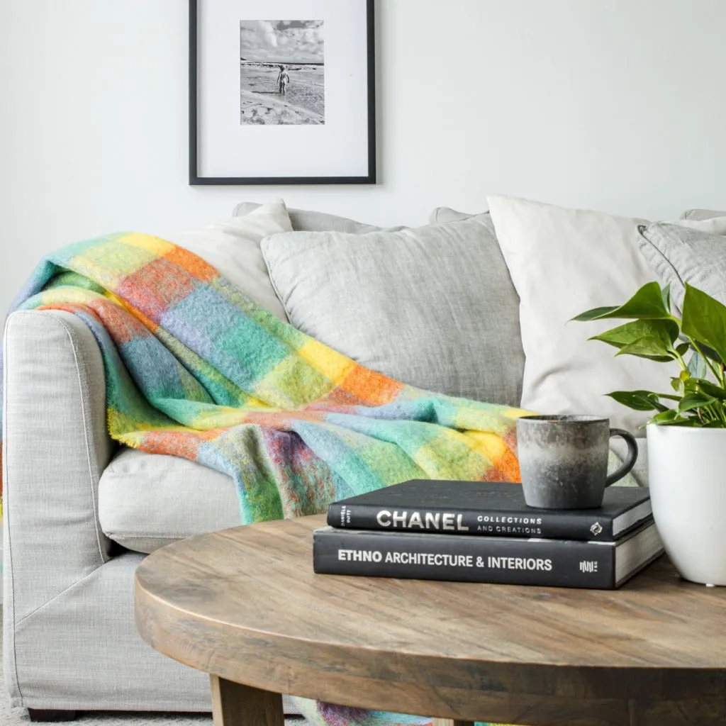 Otago Spring Mohair Throw