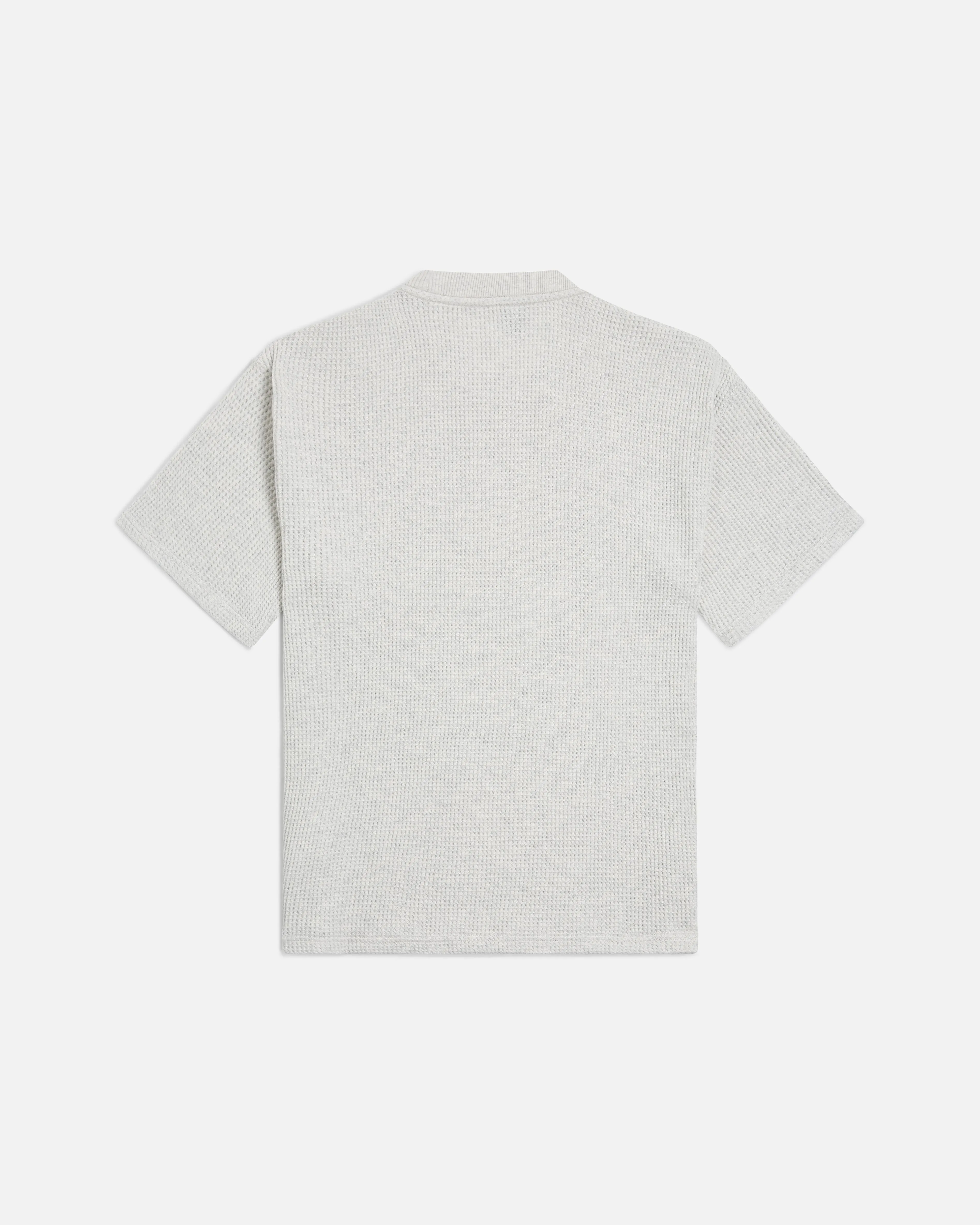 Patta Basic Waffle T-Shirt (Melange Grey)