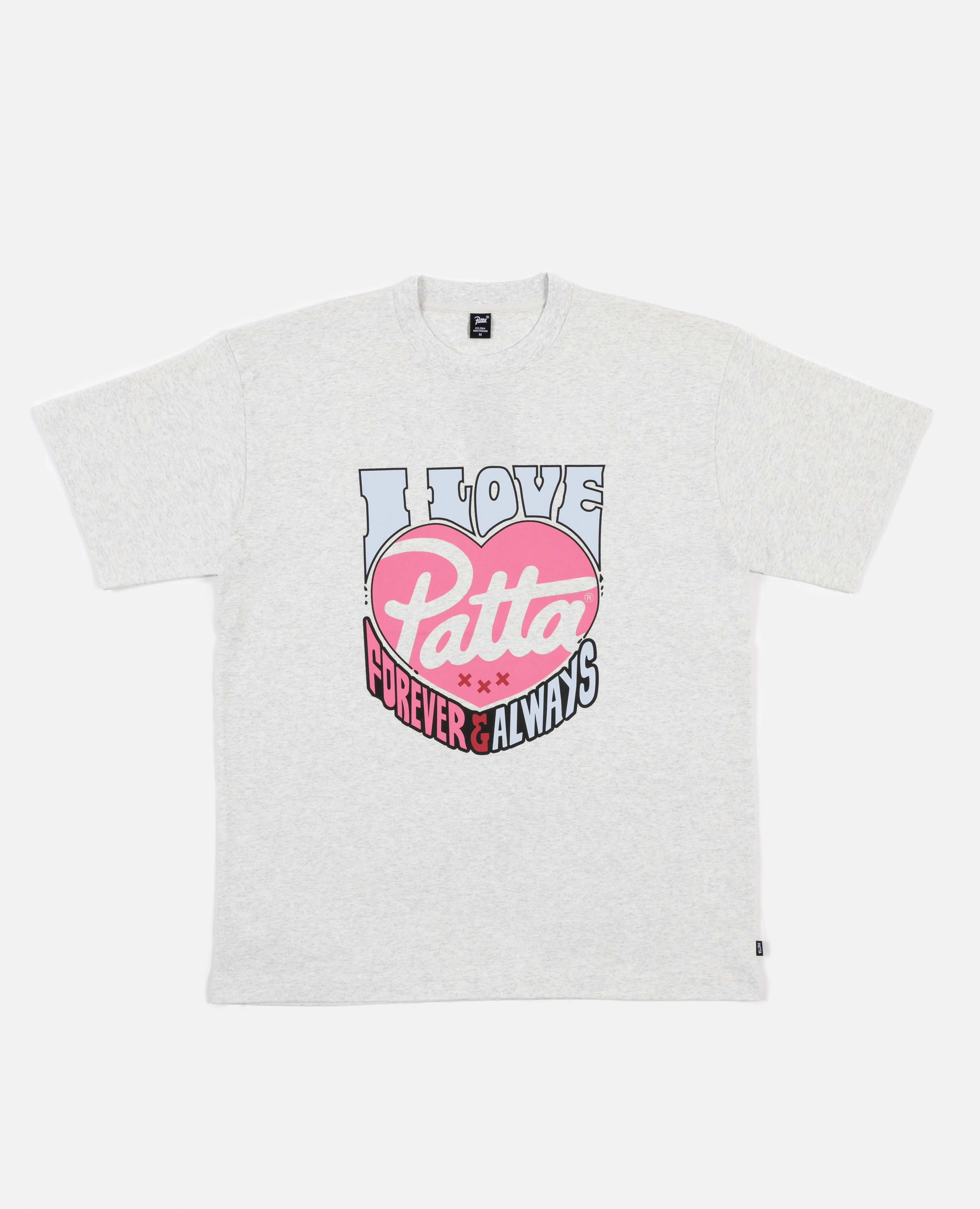 Patta Forever And Always T-Shirt (Melange Grey)