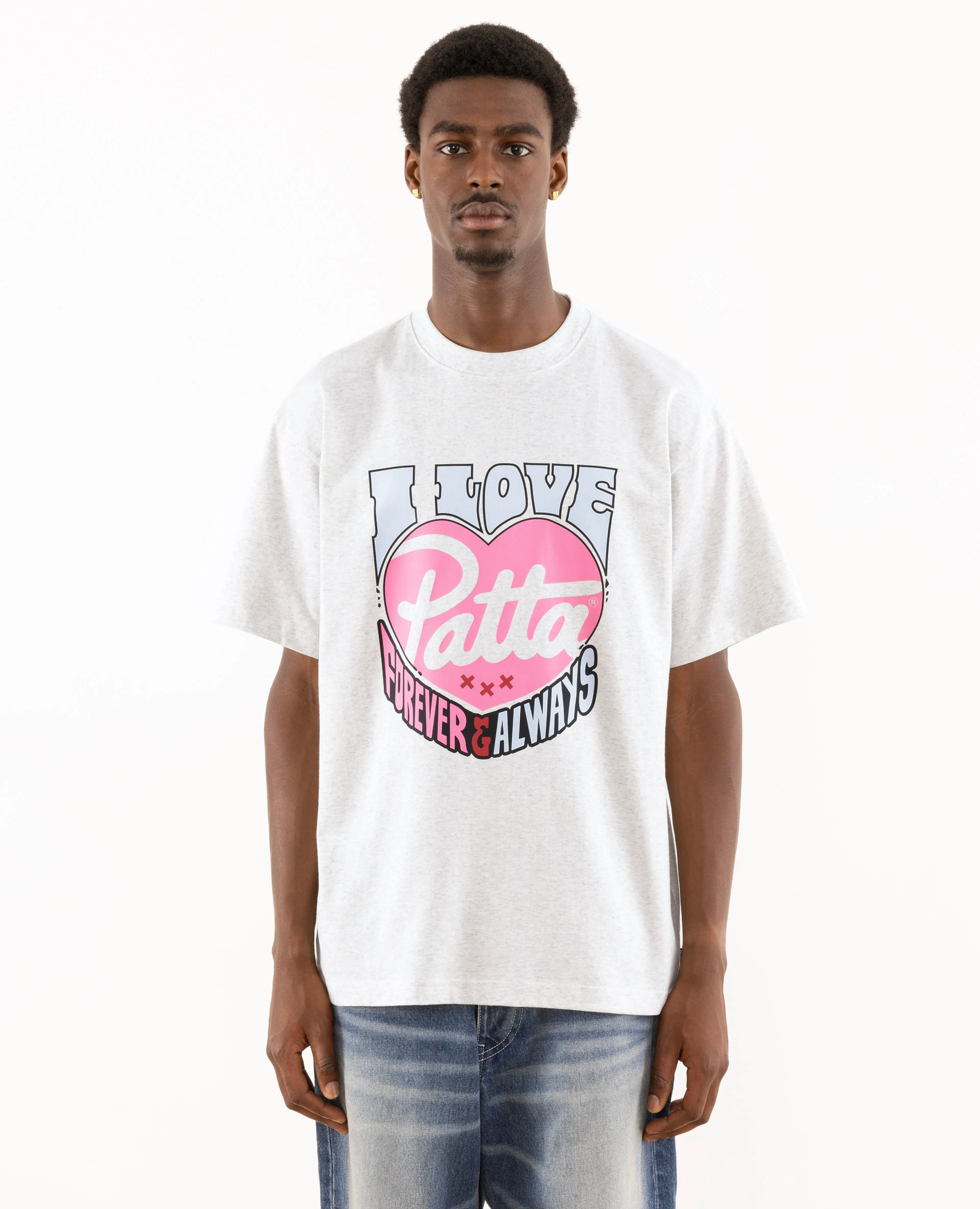 Patta Forever And Always T-Shirt (Melange Grey)