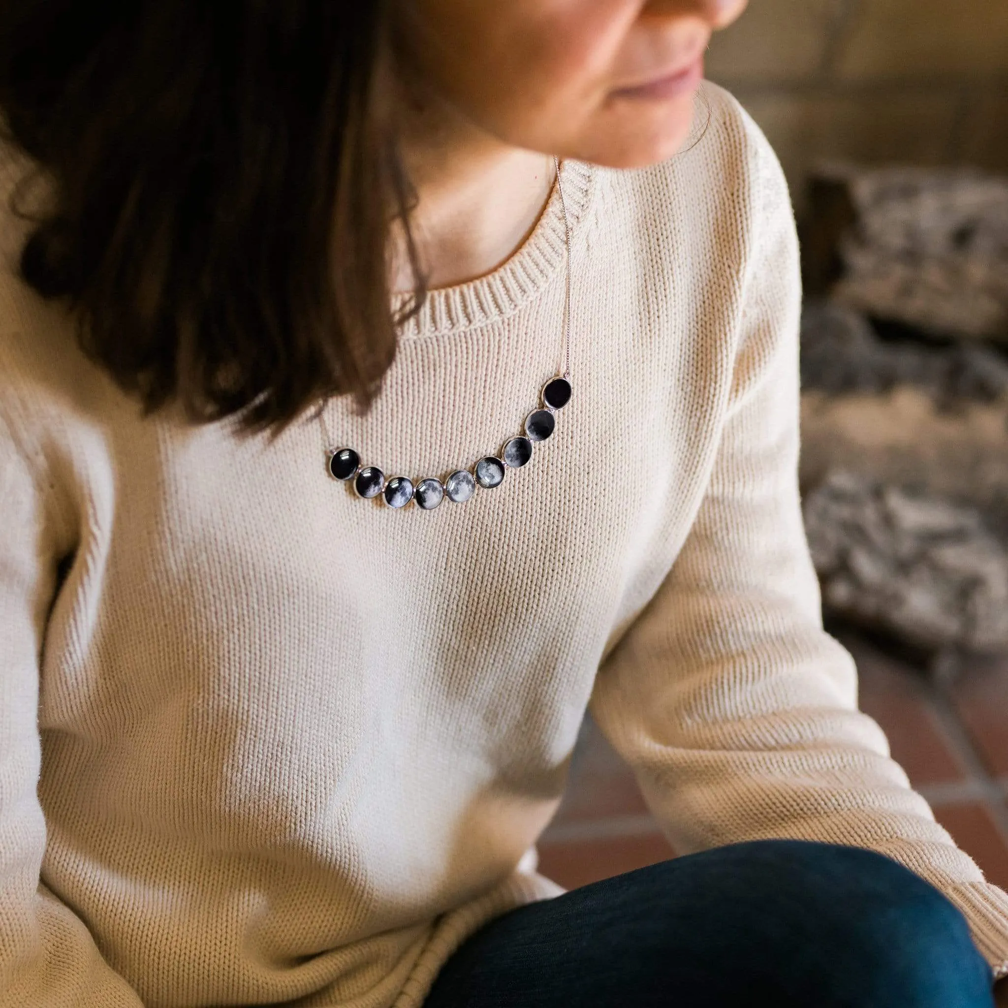 Phases of Moon Necklace