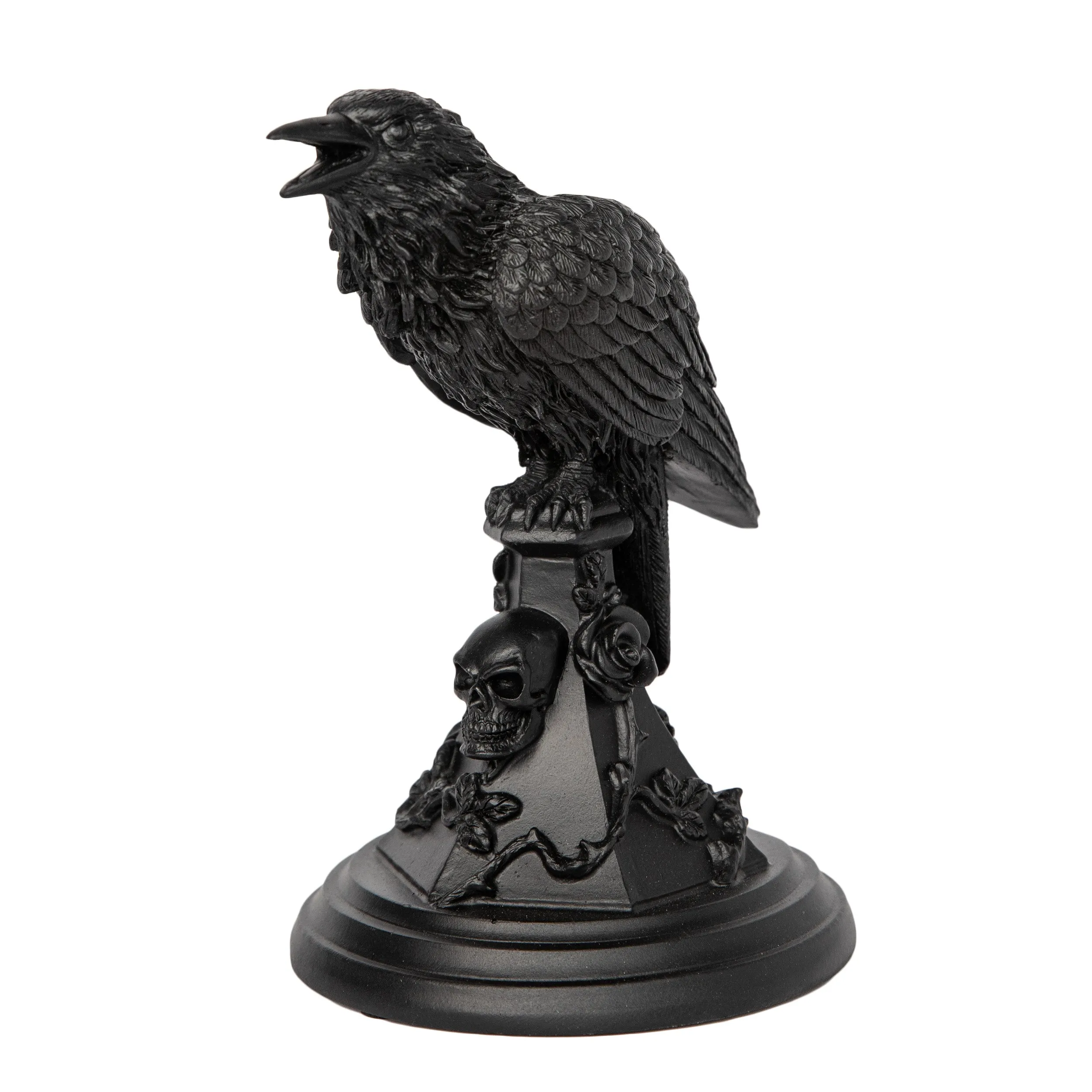 Poe's Raven Haunted Mansion Candle Holder