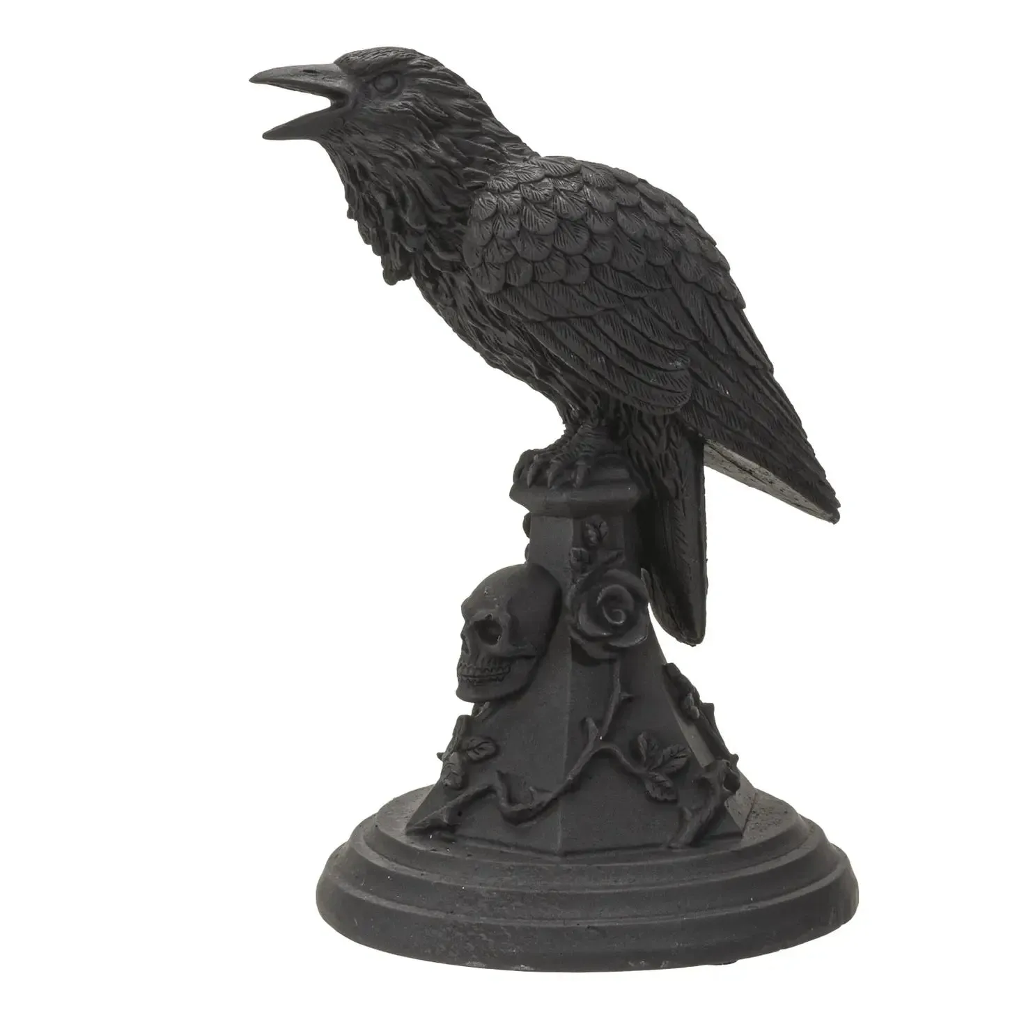 Poe's Raven Haunted Mansion Candle Holder