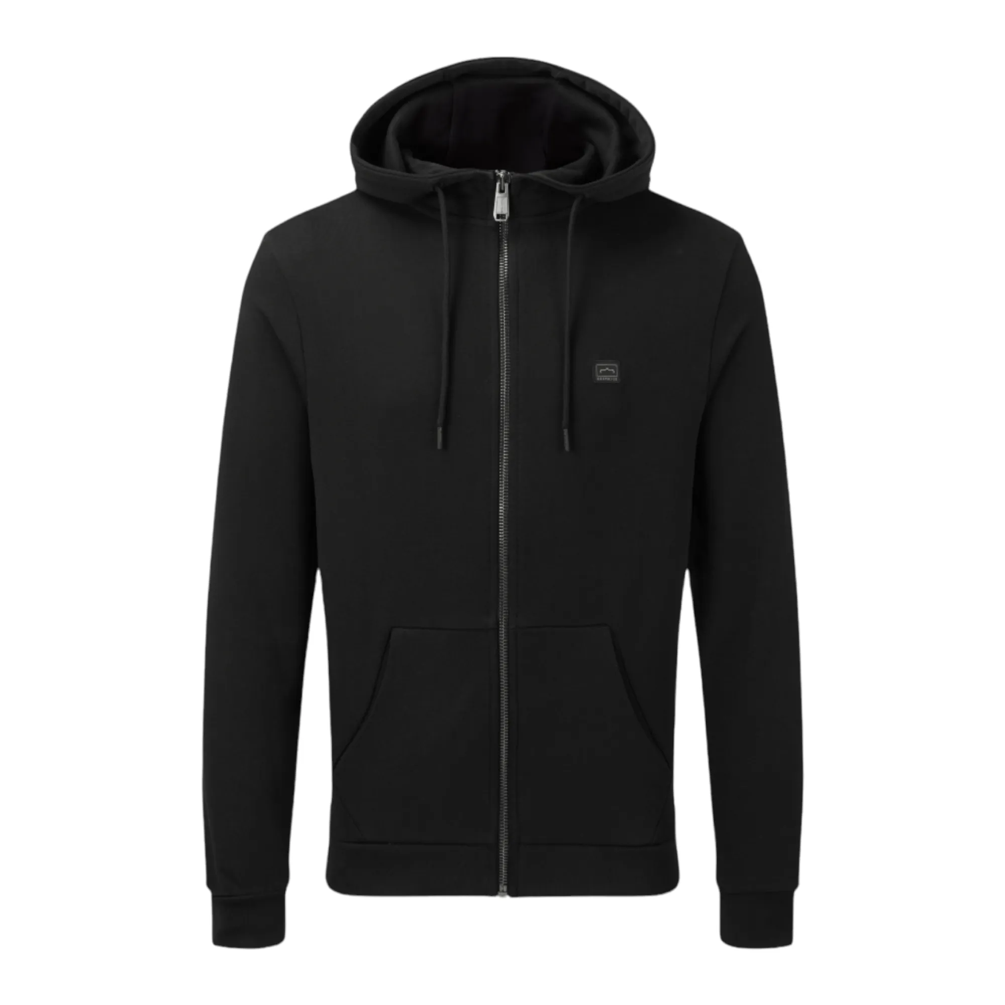 Police Carso Zip Hoodie - Black