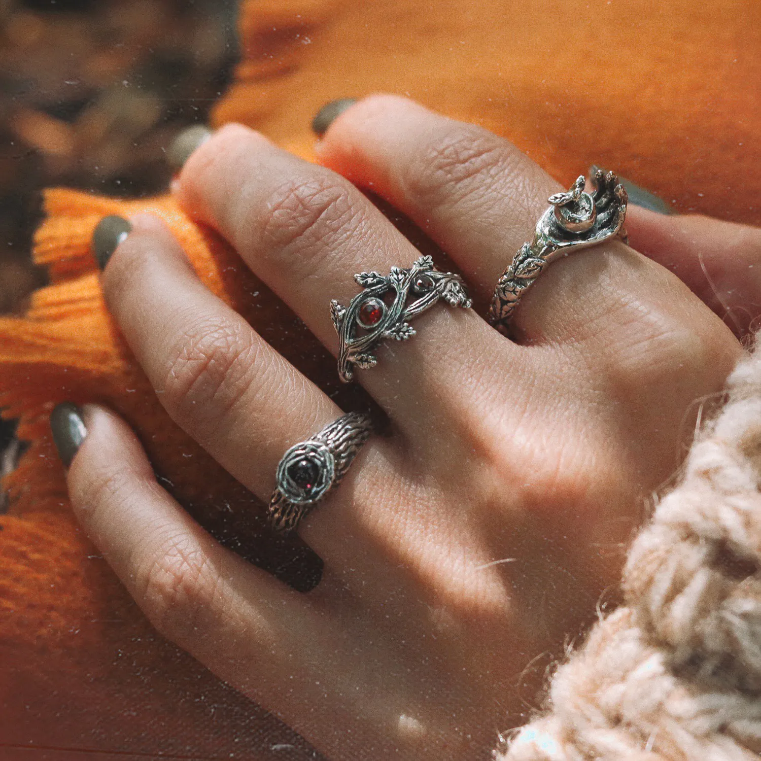 Queen Of The Harvest Hand Ring