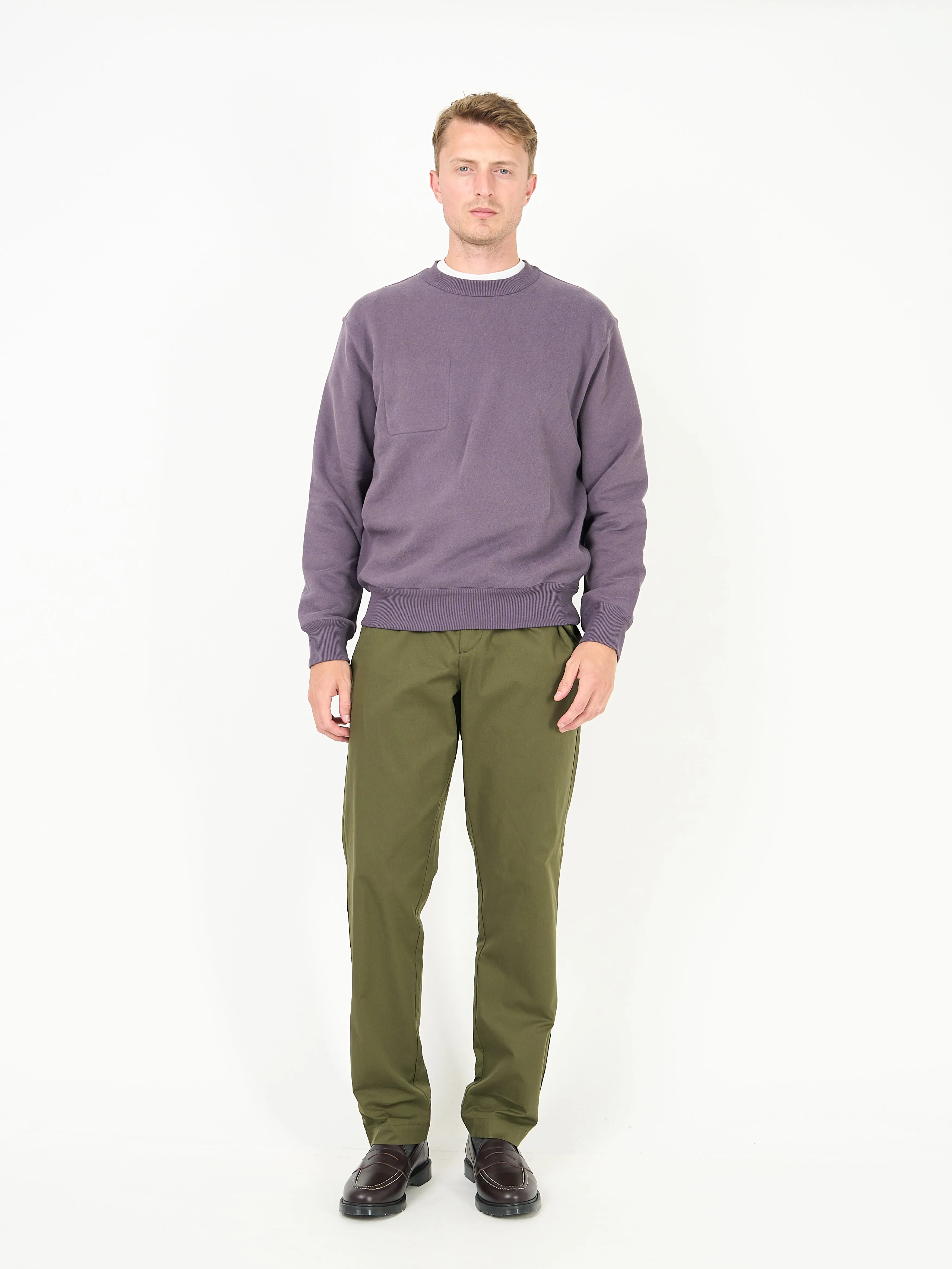 Reversible Sweatshirt Ruddock Aubergine